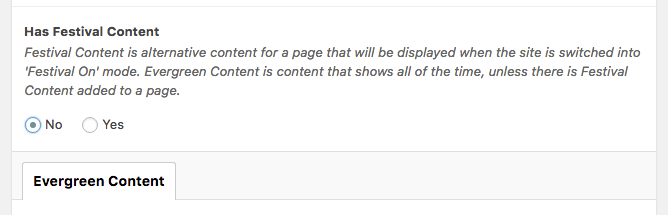 Unique content block instructions for WordPress